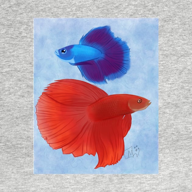 Betta Fish by MoniDW